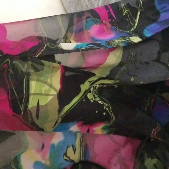 Long sheer silk cover up - Picture 4 of 4